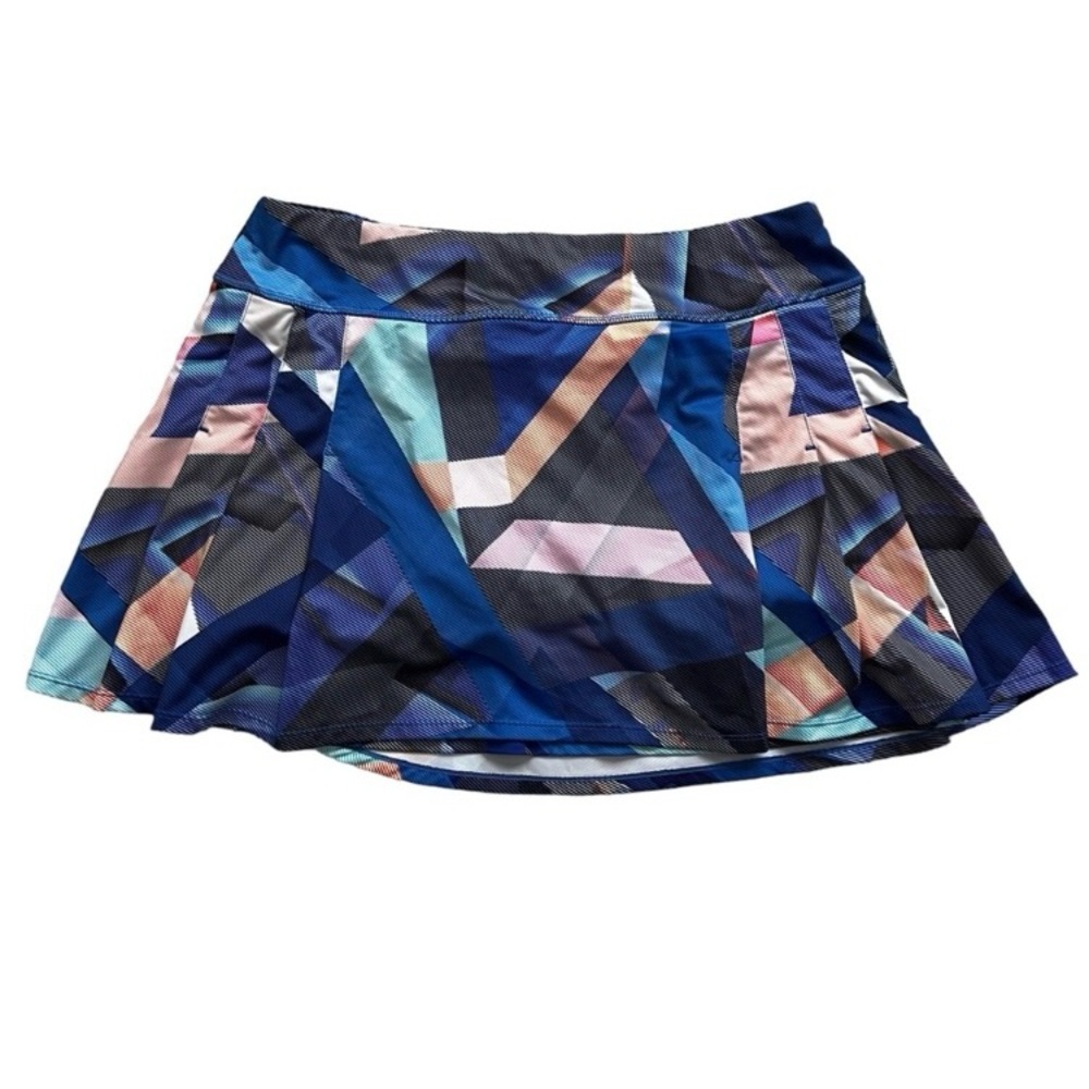 Athleta Speed Sport Skirt Geometric Mirage Tennis Sz XL